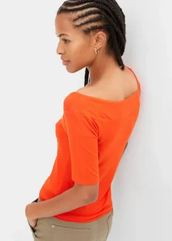 Best Carmenshirt in Viskose-Mix Damen Nachhaltigere Materialien|Shirts & Tops