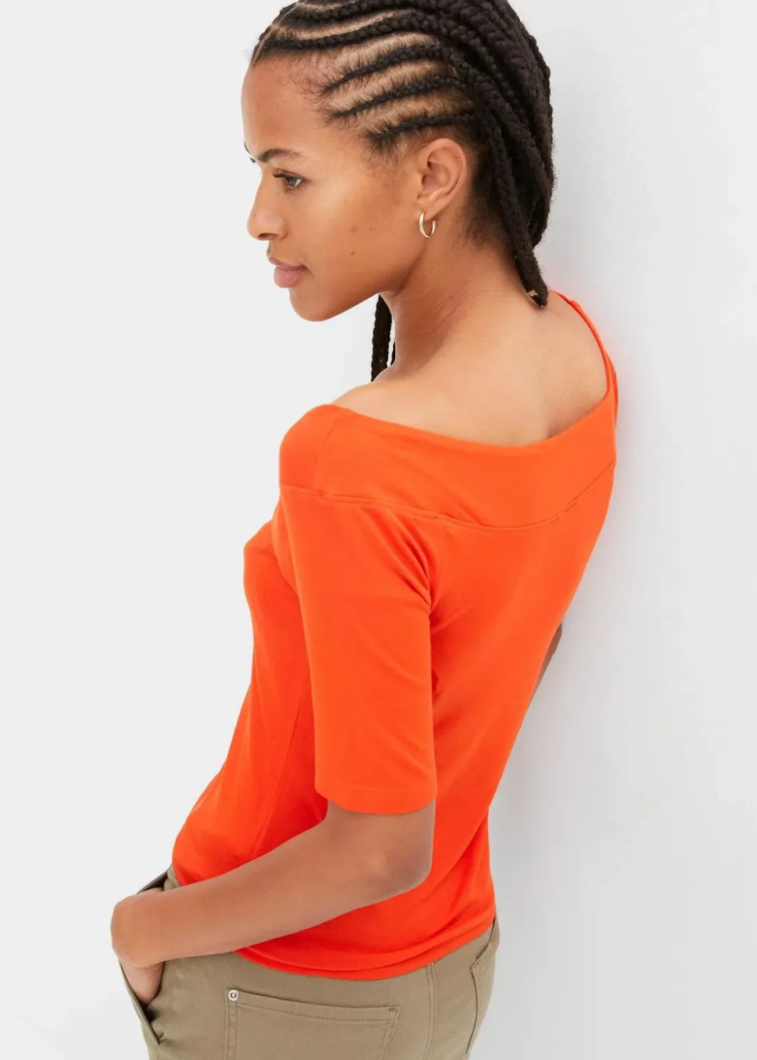 Best Carmenshirt in Viskose-Mix Damen Nachhaltigere Materialien|Shirts & Tops