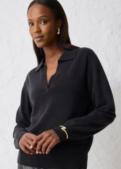 Hot Cashmerepullover mit Good Cashmere Standard®-Anteil Damen Premium|Strickmode