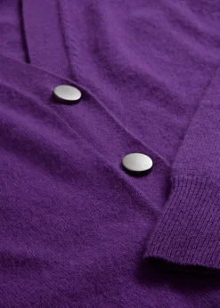 Damen bonprix Pullover & Strickjacken|Strickmode|Cashmerestrickjacke mit Good Cashmere Standard®-Anteil