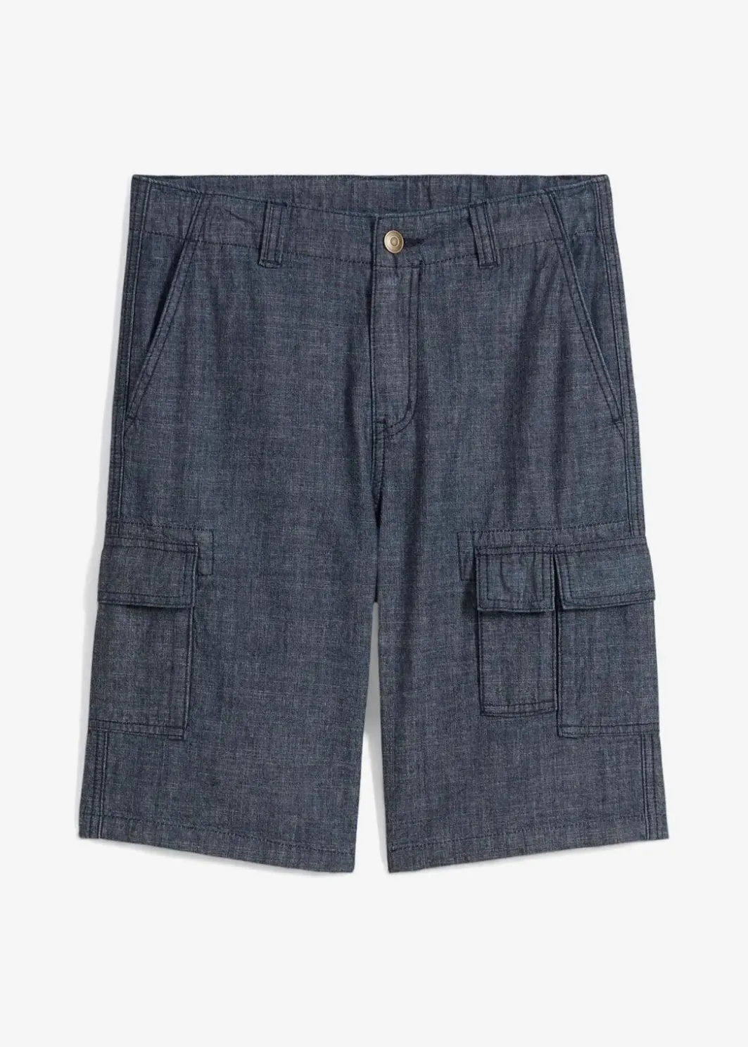 Sale Chambray-Cargo-Longshorts, Regular Fit Kinder Jungen 9-16 Jahre·Jeans|Jungen 9-16 Jahre·Shorts