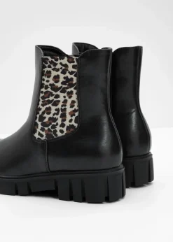 New Chelsea Boot Damen Gefütterte Winterschuhe|Stiefeletten