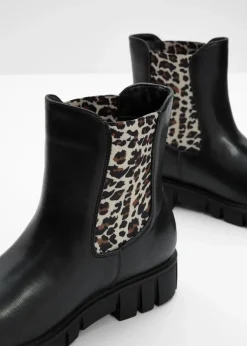 New Chelsea Boot Damen Gefütterte Winterschuhe|Stiefeletten