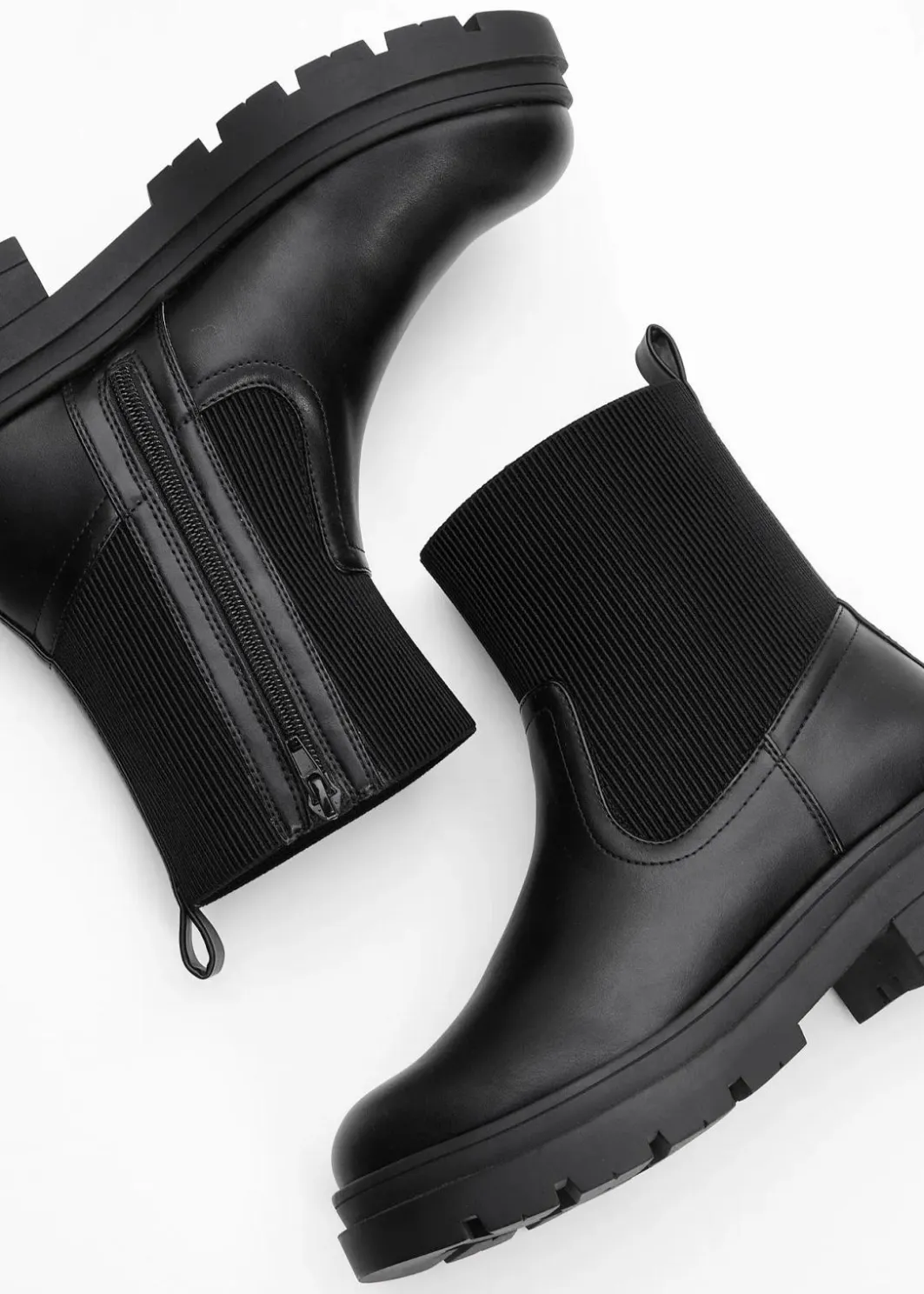 Damen bonprix Gefütterte Winterschuhe|Stiefeletten|Chelsea Boot