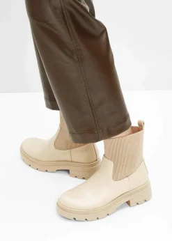Damen bonprix Schuhe & Accessoires In Spezialgrößen·Elastischer Schaft|Boots|Chelsea Boot