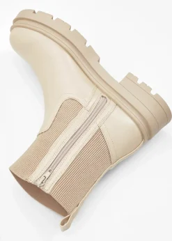 Damen bonprix Schuhe & Accessoires In Spezialgrößen·Elastischer Schaft|Boots|Chelsea Boot