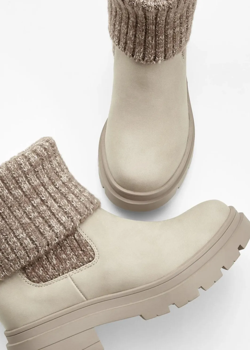Damen bonprix Gefütterte Winterschuhe|Stiefeletten|Chelsea Boot