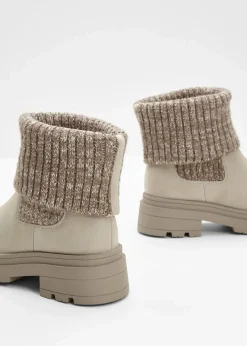 Damen bonprix Gefütterte Winterschuhe|Stiefeletten|Chelsea Boot
