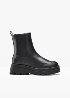 Chelsea-Boots Damen Komfortschuhe|Stiefeletten