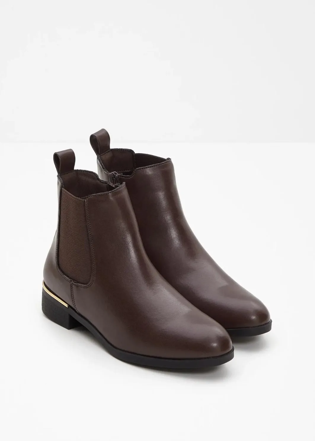 Damen bonprix Schuhe & Accessoires In Spezialgrößen·Elastischer Schaft|Boots|Chelsea-Boots