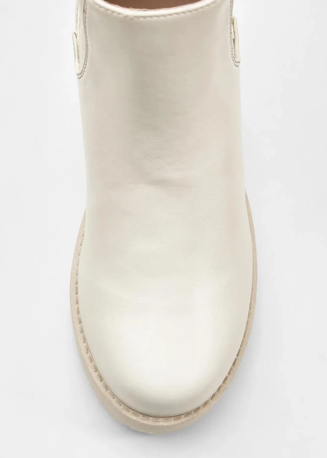 Damen bonprix Schuhe & Accessoires In Spezialgrößen·Schuhe In Übergröße|Schuhe & Accessoires In Spezialgrößen·Elastischer Schaft|Chelsea-Boots mit Blockabsatz