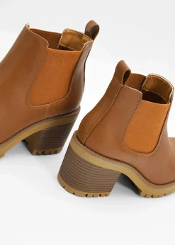 Best Chelsea-Boots mit Blockabsatz Damen Schuhe & Accessoires In Spezialgrößen·Schuhe In Übergröße|Schuhe & Accessoires In Spezialgrößen·Elastischer Schaft