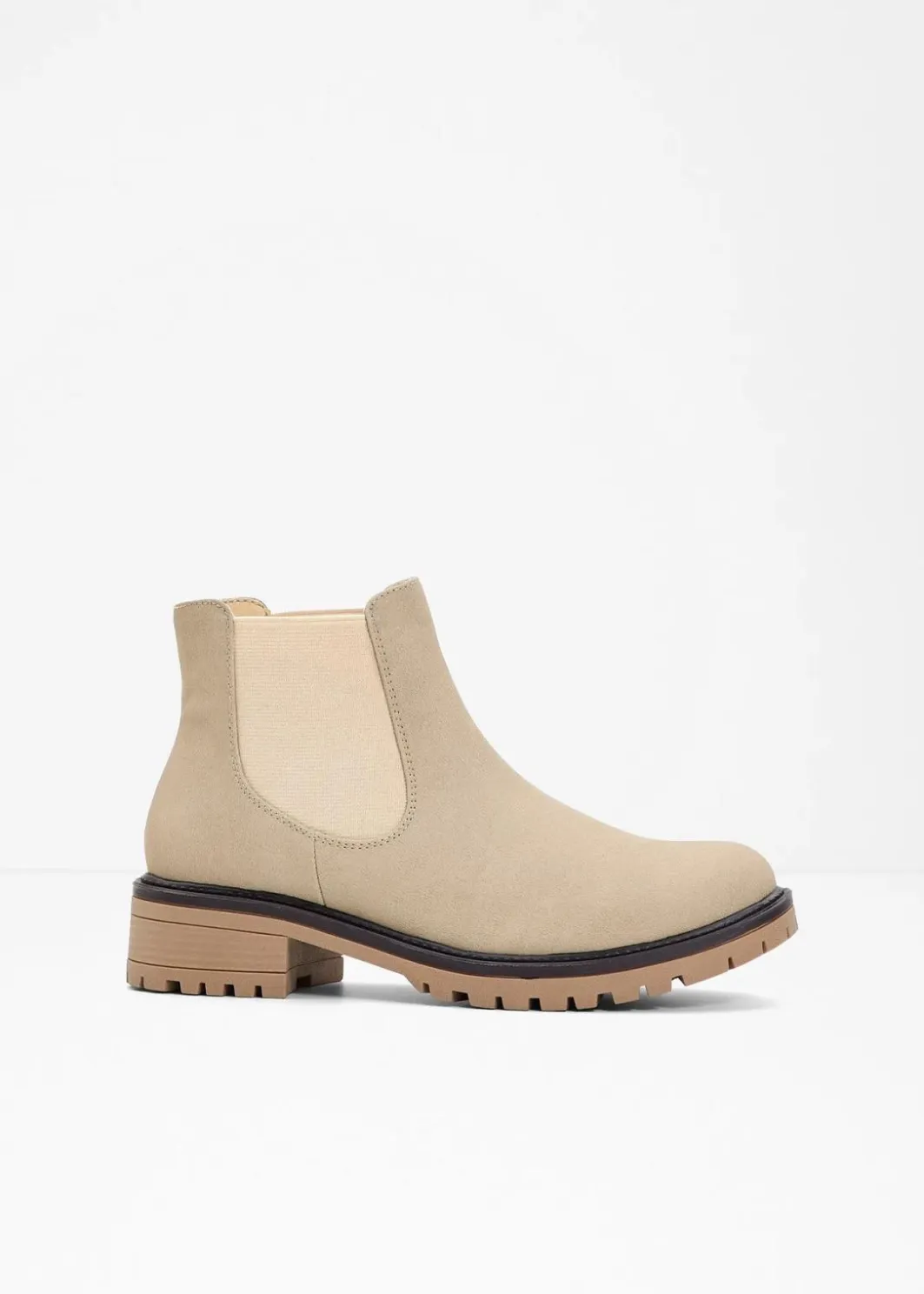 Online Chelsea-Boots mit Profilsohle Damen Schuhe & Accessoires In Spezialgrößen·Schuhe In Übergröße|Schuhe & Accessoires In Spezialgrößen·Elastischer Schaft