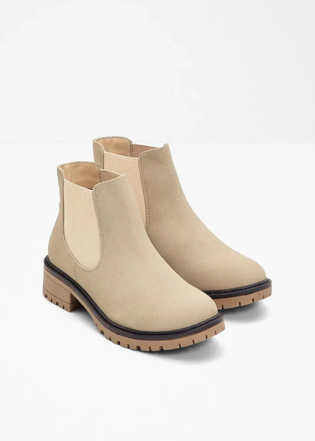 Online Chelsea-Boots mit Profilsohle Damen Schuhe & Accessoires In Spezialgrößen·Schuhe In Übergröße|Schuhe & Accessoires In Spezialgrößen·Elastischer Schaft