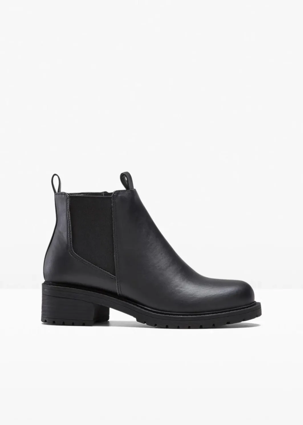 Damen bonprix Stiefeletten|Boots|Chelsea-Boots mit Profilsohle
