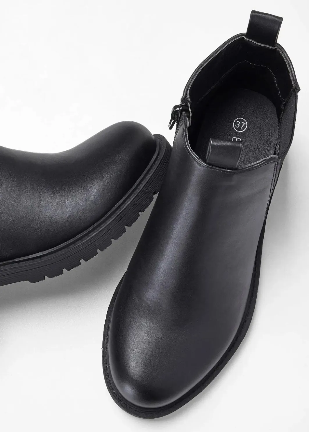 Damen bonprix Stiefeletten|Boots|Chelsea-Boots mit Profilsohle