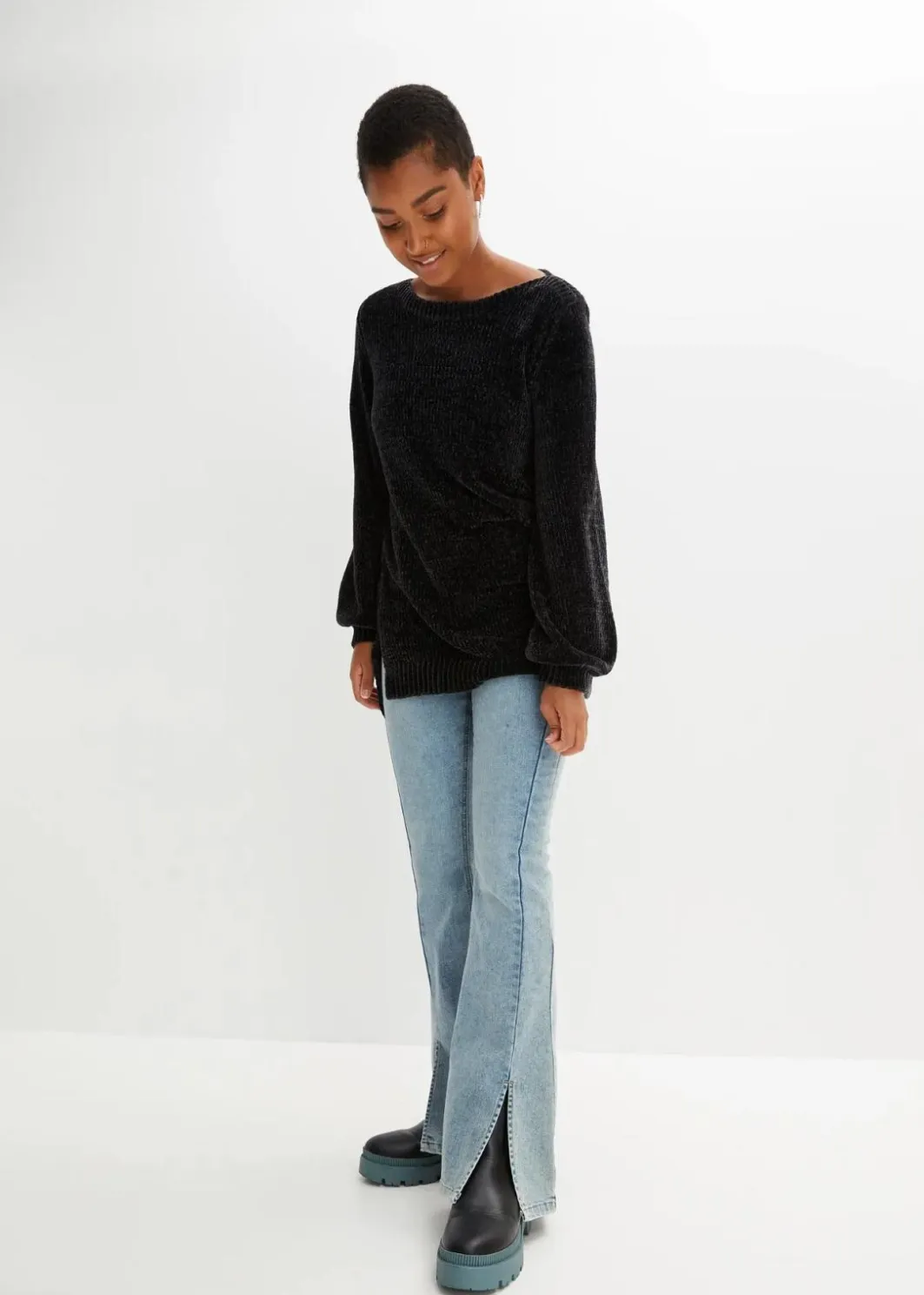 Discount Chenille-Longpullover Damen Bekleidung·Umstandsmode|Strickmode