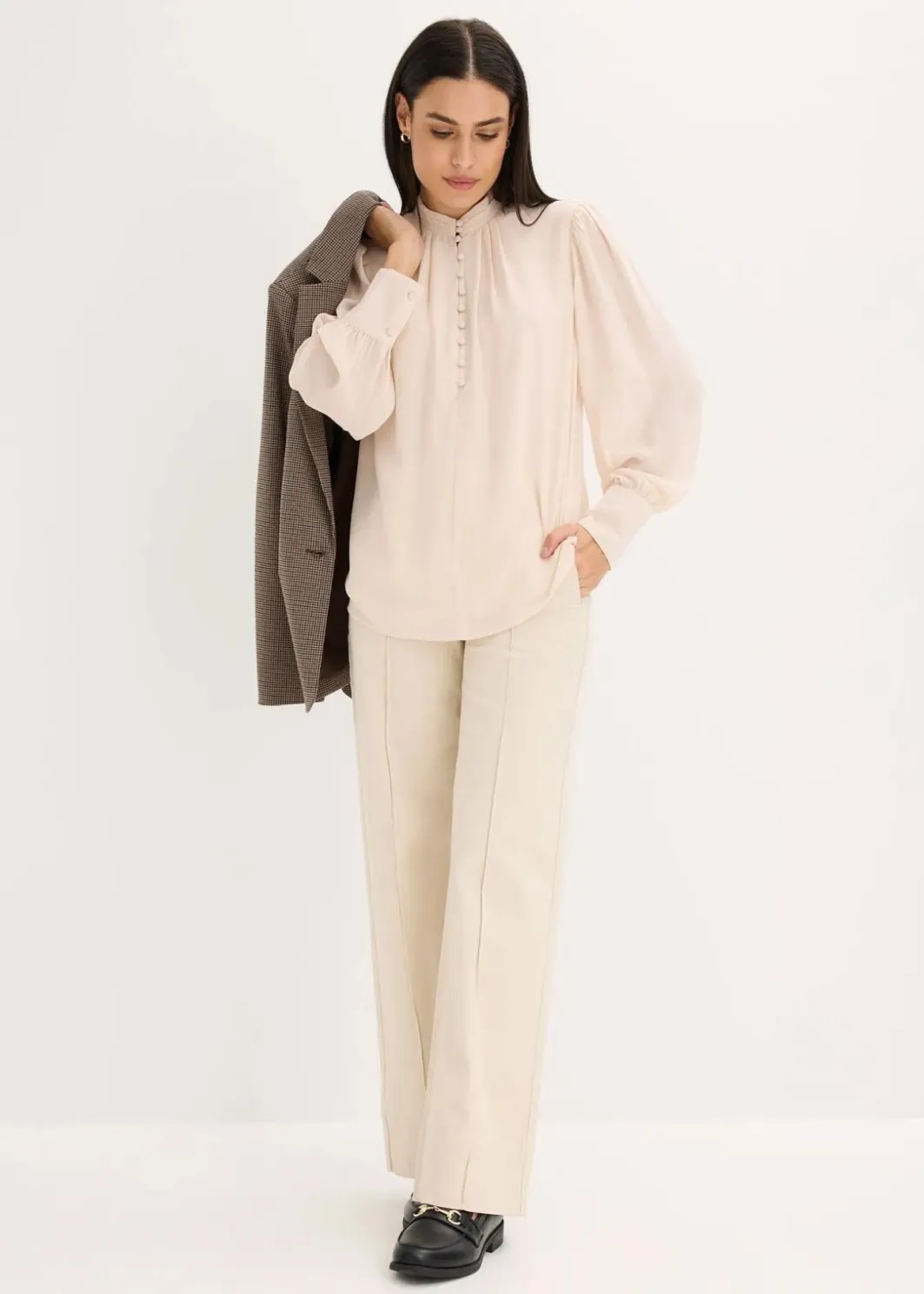 Sale Chiffon Tunikabluse Damen Bekleidung·Jacken & Mäntel|Blusen & Tuniken