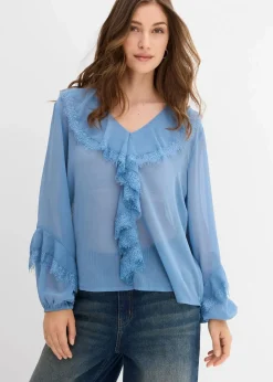 Damen bonprix Bekleidung·Jacken & Mäntel|Blusen & Tuniken|Chiffonbluse