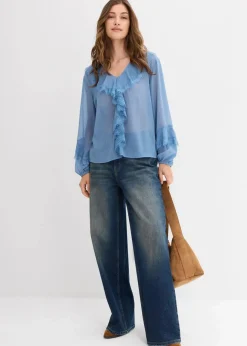 Damen bonprix Bekleidung·Jacken & Mäntel|Blusen & Tuniken|Chiffonbluse