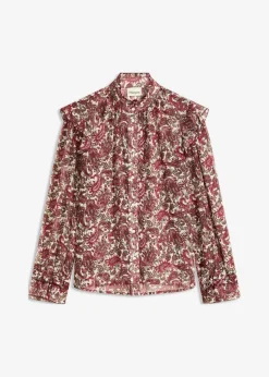 Clearance Chiffonbluse Damen Blusen & Tuniken|Bekleidung·Jacken & Mäntel