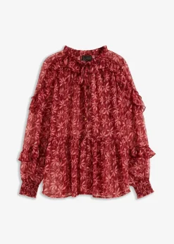 Damen bonprix Bekleidung·Jacken & Mäntel|Blusen & Tuniken|Chiffonbluse