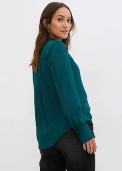 Clearance Chiffonbluse in A-Linie Damen Bekleidung·Jacken & Mäntel|Blusen & Tuniken