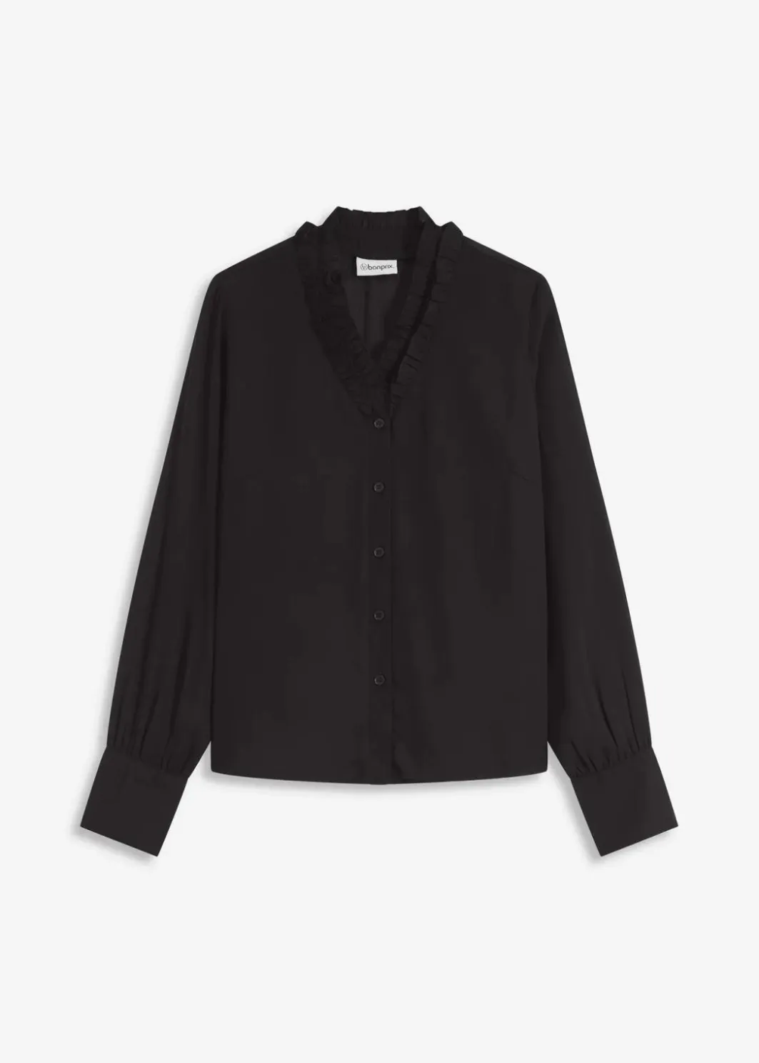 Damen bonprix Bekleidung·Jacken & Mäntel|Blusen & Tuniken|Chiffonbluse mit Rüschen