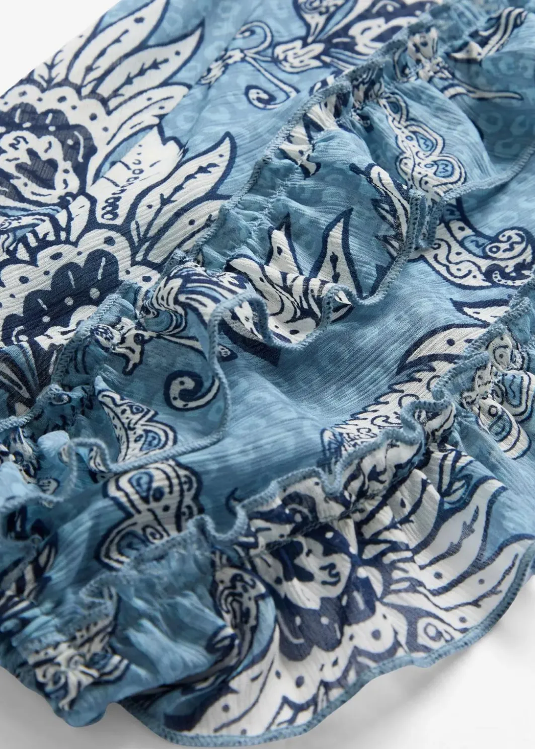 Damen bonprix Nachhaltigere Materialien|Blusen & Tuniken|Chiffonbluse mit Rüschen
