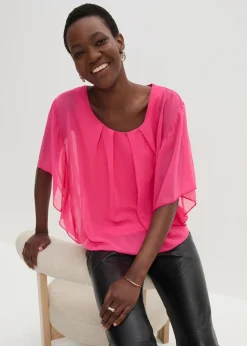Sale Chiffonbluse mit Untertop Damen Blusen & Tuniken|Bekleidung·Jacken & Mäntel