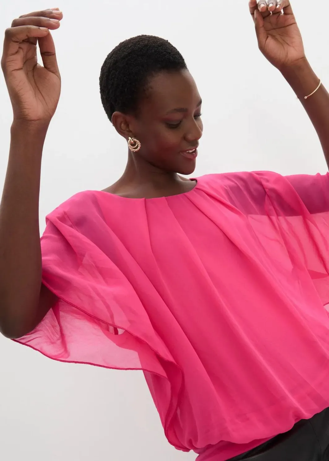 Sale Chiffonbluse mit Untertop Damen Blusen & Tuniken|Bekleidung·Jacken & Mäntel