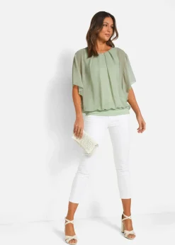Clearance Chiffonbluse mit Untertop Damen Blusen & Tuniken|Bekleidung·Jacken & Mäntel