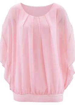 Online Chiffonbluse mit Untertop Damen Bekleidung·Jacken & Mäntel|Blusen & Tuniken