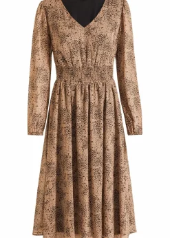 Chiffonkleid Damen Bekleidung·Pullover & Strickjacken|Kleider