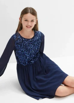 Kinder bonprix Mädchen 9-16 Jahre·Kleider & Jumpsuits|Mädchen 2-8 Jahre·Nachhaltigere Materialien|Chiffonkleid