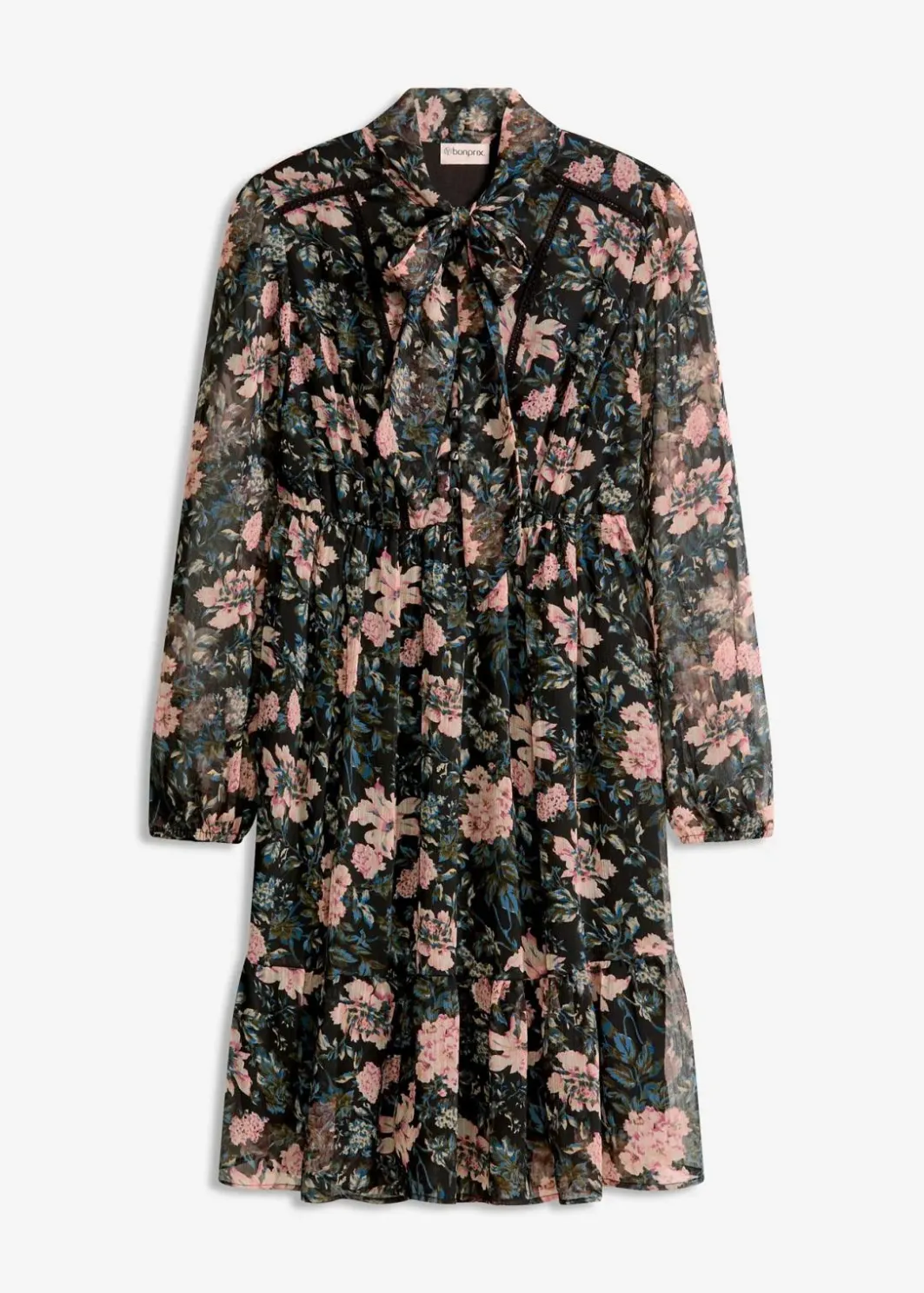 Damen bonprix Bekleidung·Pullover & Strickjacken|Kleider|Chiffonkleid