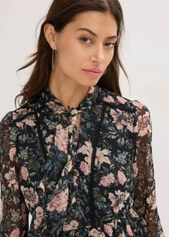 Damen bonprix Bekleidung·Pullover & Strickjacken|Kleider|Chiffonkleid
