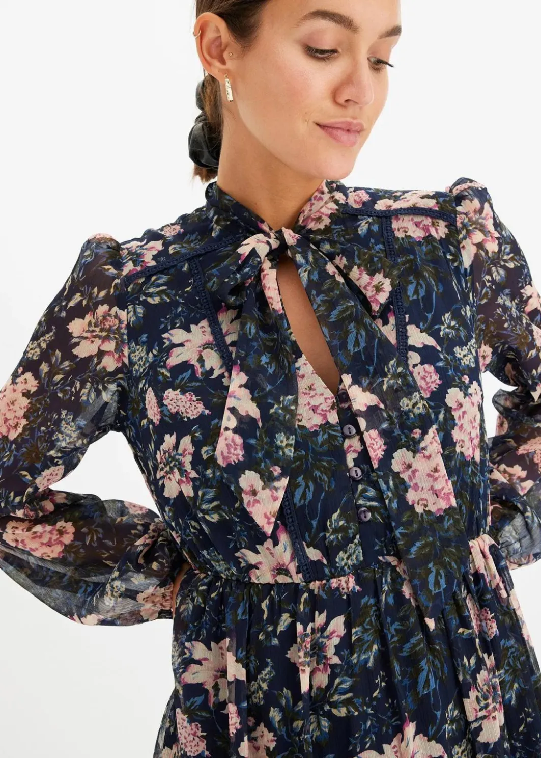 Chiffonkleid Damen Nachhaltigere Materialien|Kleider