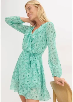 Best Chiffonkleid Damen Bekleidung·Pullover & Strickjacken|Kleider