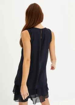 Damen bonprix Nachhaltigere Materialien|Kleider|Chiffon-Kleid