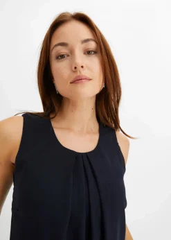 Damen bonprix Nachhaltigere Materialien|Kleider|Chiffon-Kleid