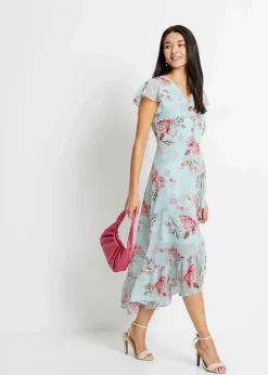 Damen bonprix Bekleidung·Pullover & Strickjacken|Kleider|Chiffonkleid