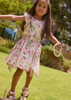 Clearance Chiffonkleid Kinder Mädchen 2-8 Jahre·Kleider & Röcke