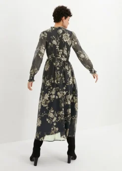 Damen bonprix Bekleidung·Pullover & Strickjacken|Kleider|Chiffonkleid