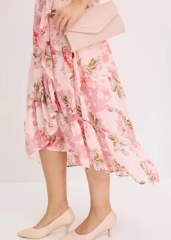 Damen bonprix Nachhaltigere Materialien|Kleider|Chiffonkleid