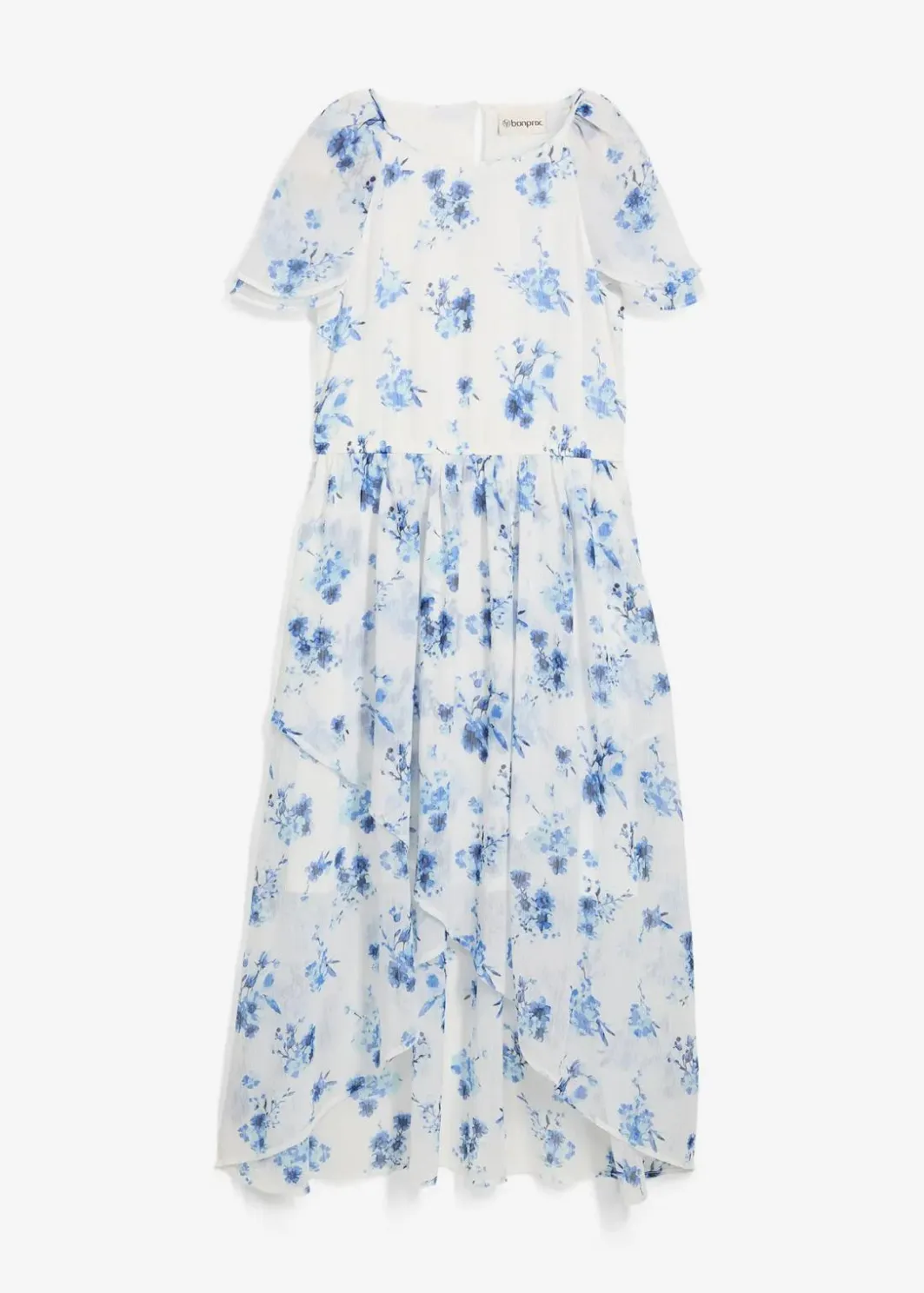 Outlet Chiffonkleid aus strukturiertem Crinkle Kinder Mädchen 9-16 Jahre·Kleider & Jumpsuits