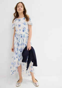 Outlet Chiffonkleid aus strukturiertem Crinkle Kinder Mädchen 9-16 Jahre·Kleider & Jumpsuits