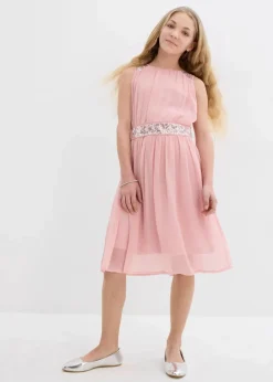 Online Chiffonkleid mit Paillettenband Kinder Mädchen 9-16 Jahre·Kleider & Jumpsuits