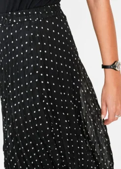 Hot Chiffon-Rock in Crash-Optik Damen Bekleidung·Sportbekleidung|Nachhaltigere Materialien
