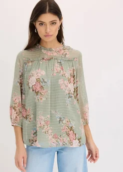 Damen bonprix Bekleidung·Jacken & Mäntel|Blusen & Tuniken|Chiffon-Tunika